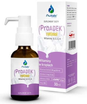 Witaminy w kroplach Pro ADEK 30ml